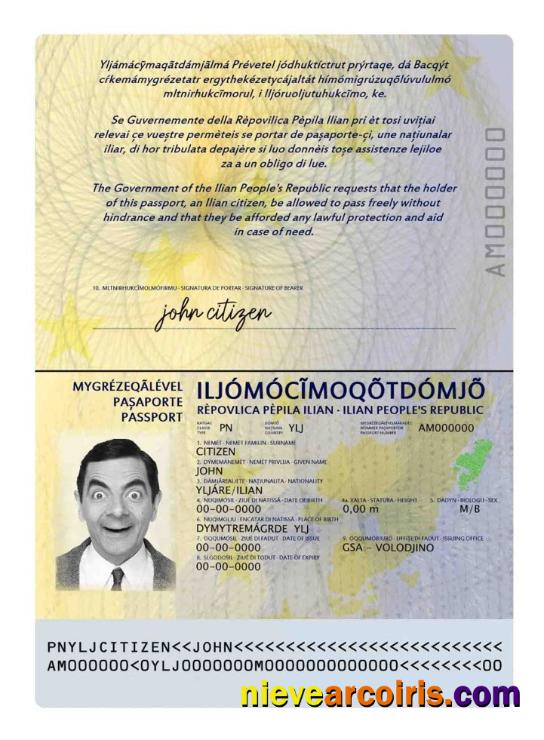 Ilia passport